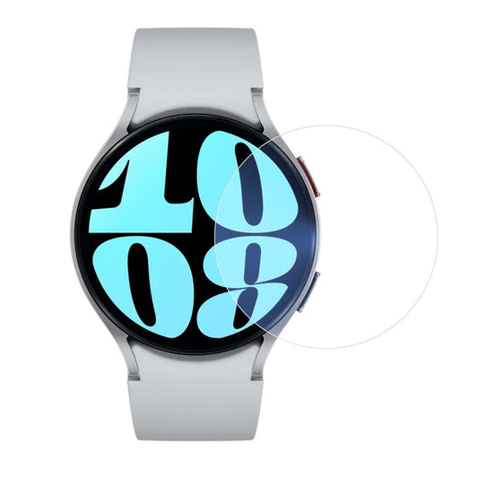 Folie Securizata pentru Samsung Galaxy Watch6 44mm, Vivimall, Sticla de Protectie Compatibila cu Samsung Galaxy Watch6 44MM, Sticla Securizata 2.5 D, Transparent - vivimall.ro
