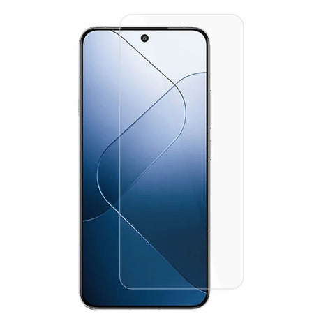 Folie sticlă securizată 3D pentru Xiaomi 14, transparentă, grosime 0,3 mm – vedere frontală