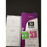 Folie Sticla Apple iPhone 6 Plus Flippy® 4D/5D Alb - vivimall.ro