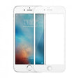 Folie Sticla Apple iPhone 6 Plus Full Face Alb - vivimall.ro