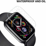 Folie Sticla Flippy pentru Apple Watch Series 2/3 38 mm UV Nano Water Transparent - vivimall.ro