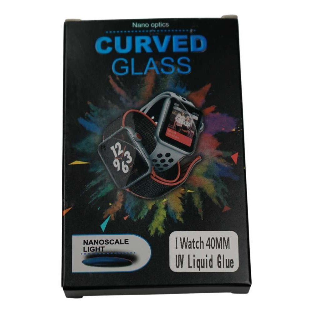 Folie Sticla Flippy pentru Apple Watch Series 4/5 40 mm UV Nano Water Transparent - vivimall.ro