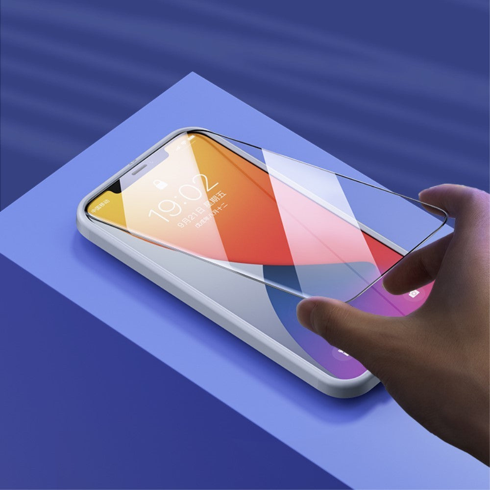 Folie Sticla curbata Flippy® pentru Oppo Find X5 Pro Ful Glue Negru - vivimall.ro