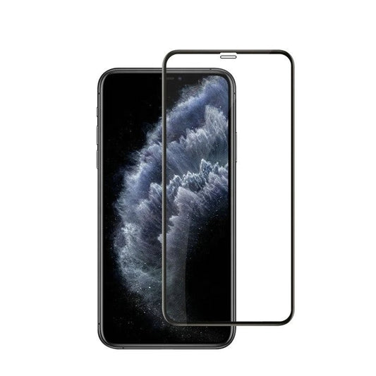 Folie Sticla Securizata Vivimall compatibila cu Oppo Find X2, Full Glue, Curbata, Lipici margine, Negru - vivimall.ro