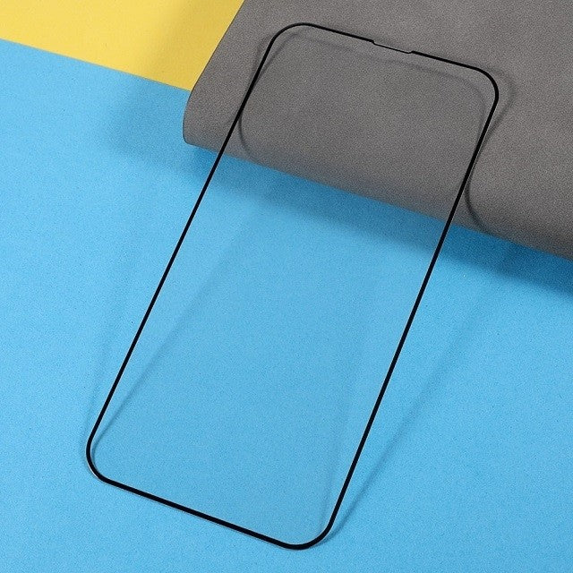 Folie Sticla Flippy® compatibila cu Apple iPhone 14 / 13 / 13 Pro 111D Negru - vivimall.ro