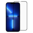 Folie Sticla Vivimall® compatibila cu Apple iPhone 14 / 13 / 13 Pro 111D Negru - vivimall.ro