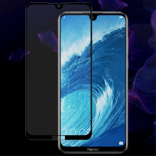 Folie Sticla Vivimall® compatibila cu Huawei Y7 2019 111D Negru - vivimall.ro