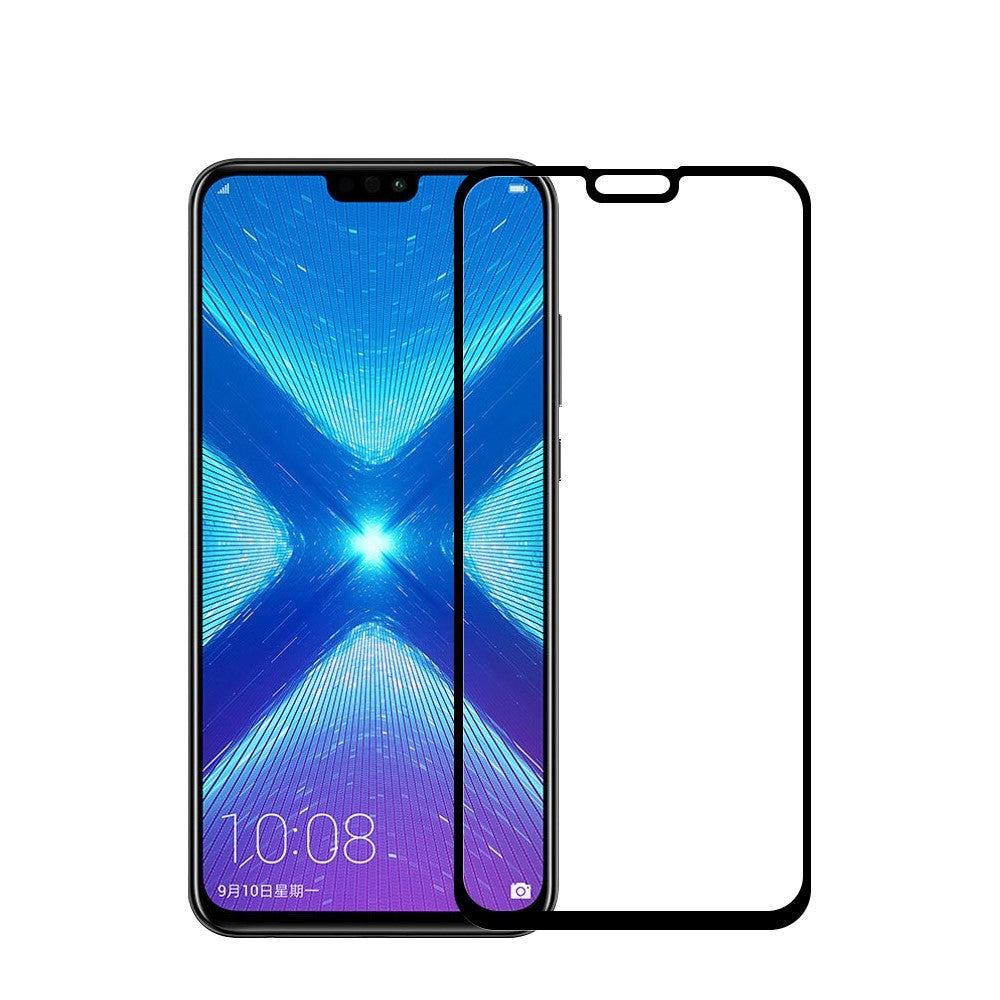 Folie Sticla Flippy® compatibila cu Huawei Y9 2019 111D Negru - vivimall.ro