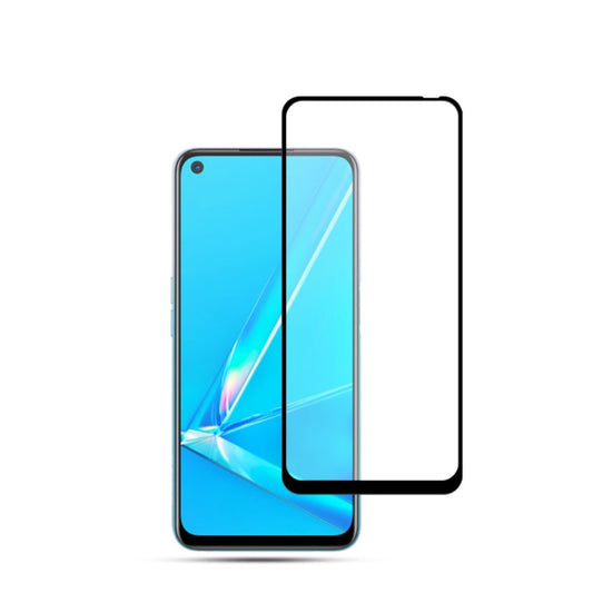 Folie Sticla Vivimall® compatibila cu Oppo A72 111D Negru - vivimall.ro