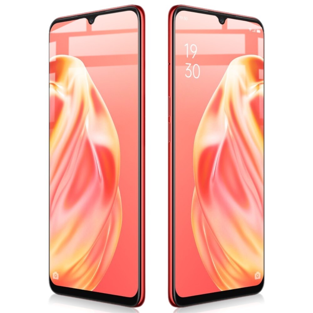 Folie Sticla Flippy® compatibila cu Oppo A91 111D Negru - vivimall.ro