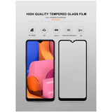 Folie Sticla Flippy® compatibila cu Samsung A20S 111D Negru - vivimall.ro