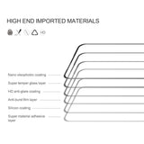 Folie Sticla Flippy® compatibila cu Xiaomi Redmi Note 9 111D Negru - vivimall.ro