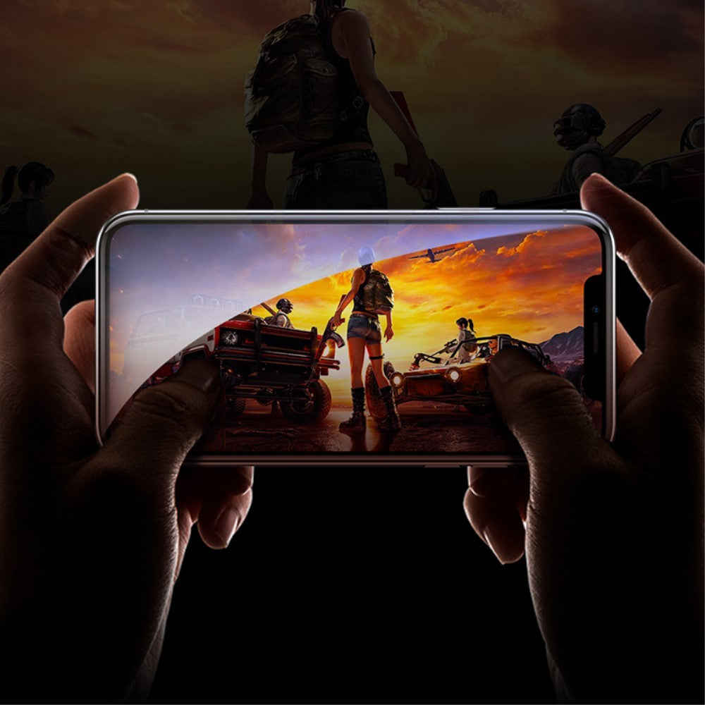 Folie Sticla Flippy® pentru Apple iPhone 11 Pro/XS 111D Negru - vivimall.ro