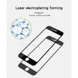 Folie Sticla Flippy® pentru Apple iPhone 7/8 Plus 111D Negru - vivimall.ro