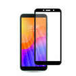 Folie Sticla Vivimall® pentru Huawei Y5P 2020 111D Negru - vivimall.ro