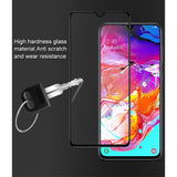 Folie Sticla Flippy® pentru Samsung A70 111D Negru - vivimall.ro