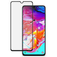 Folie Sticla Vivimall® pentru Samsung A70 111D Negru - vivimall.ro