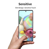 Folie Sticla Flippy® pentru Samsung A71 111D Negru - vivimall.ro