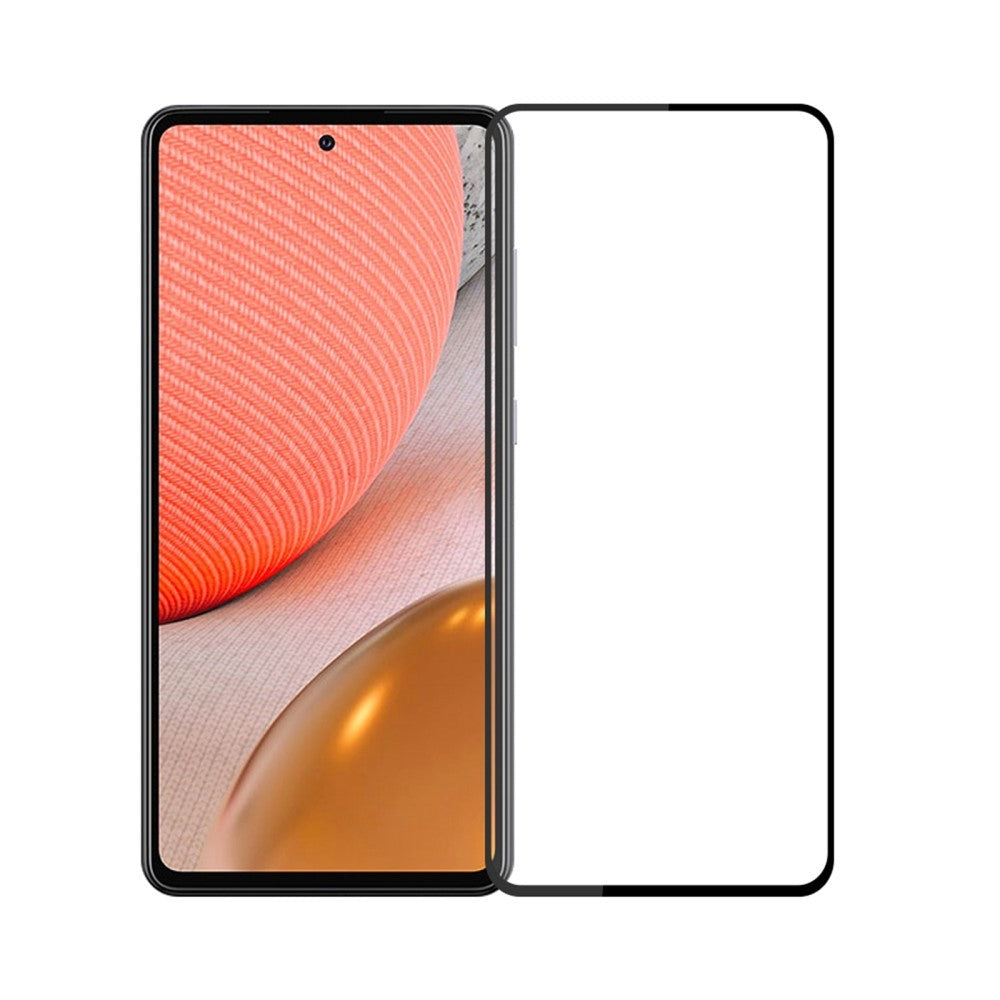 Folie Sticla Securizata Flippy, compatibila cu Samsung A72, Negru - vivimall.ro