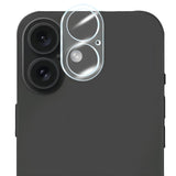 Folie Sticla pentru Camera, Vivimall, Pentru Apple iPhone 16, 3D, Transparent - vivimall.ro