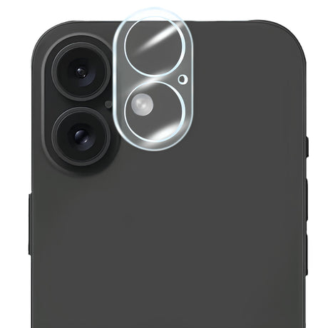 Folie sticlă 3D Vivimall pentru camera Apple iPhone 16 Plus, duritate 9H, vedere frontală