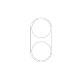 Folie Sticla pentru Camera, Vivimall,Pentru Nothing Phone 2, 3D, Transparent - vivimall.ro