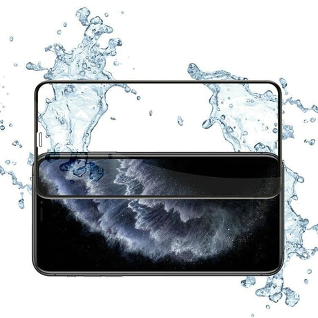 Folie Sticla Samsung Galaxy A20e, Full Glue, Negru - vivimall.ro