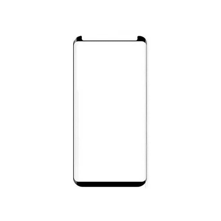 Folie Sticla Securizata Curbata Flippy Full Face, lipici pe toata suprafata, pentru Samsung Galaxy S9 Plus, Negru - vivimall.ro