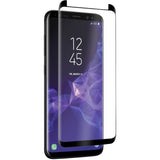 Folie Sticla Securizata Curbata Flippy Full Face, lipici pe toata suprafata, pentru Samsung Galaxy S9 Plus, Negru - vivimall.ro