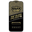 Folie Sticla securizata electrostatica Vivimall pentru iPhone 12 Pro Max, Sticla ESD, Top Glass, Anti-static, Negru - vivimall.ro
