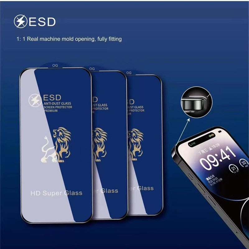 Folie Sticla securizata electrostatica Flippy pentru Samsung A34 5G, Sticla ESD, Top Glass, Anti-static, Negru - vivimall.ro