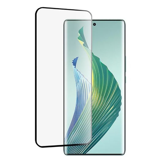 Folie Sticla Securizata Vivimall compatibil cu Huawei Nova Y90, Full Glue Negru - vivimall.ro