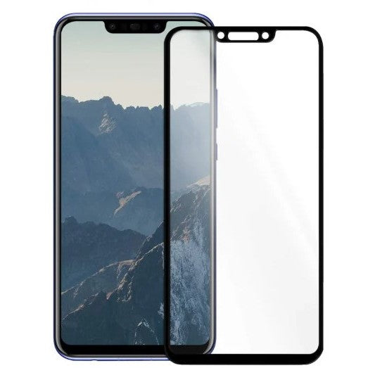 Folie Sticla Securizata Vivimall compatibil cu Huawei Nova Y91, Full Glue Negru - vivimall.ro