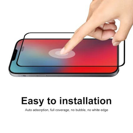 Conținut pachet folie sticlă securizată iPhone 16 Pro Max Super HD Glass, vedere de sus