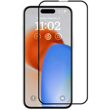 Folie Sticla Securizata, Flippy, compatibila cu Apple iPhone 16 Pro, Sticla ESD, Super HD Glass, Anti-static, Margini Negre, Transparent - vivimall.ro