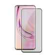 Folie privacy sticlă securizată Huawei Nova 9 Full Glue negru, vedere frontală aplicată pe telefon