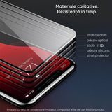 Folie Sticla Securizata, Vivimall, Compatibila cu Honor Magic 6 Pro, Full Glue, Margini Negre, Transparent - vivimall.ro