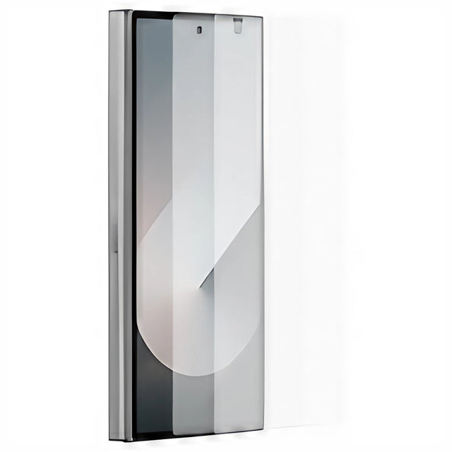 Folie sticlă securizată Samsung Galaxy Z Fold6 Ultra, 2.5D transparentă, vedere frontală aplicată pe ecran