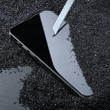 Folie Sticla Securizata, Vivimall, Pentru Apple iPhone 16 Plus, Full Glue, Margini Negre, Transparent - vivimall.ro