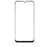 Folie sticlă Xiaomi Redmi 13C cu margini negre, aplicată pe telefon, vedere laterală