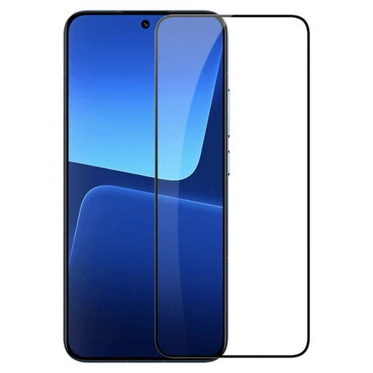 Folie Sticla Securizata, Vivimall,Pentru Redmi Note 13 4G, Full Glue, Margini Negre, Transparent - vivimall.ro