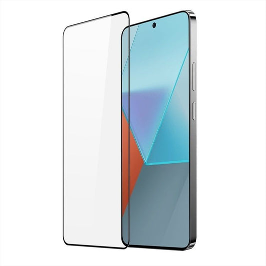 Folie Sticla Securizata, Vivimall, Pentru Redmi Note 13 Pro 4G, Full Glue, Margini Negre, Transparent - vivimall.ro