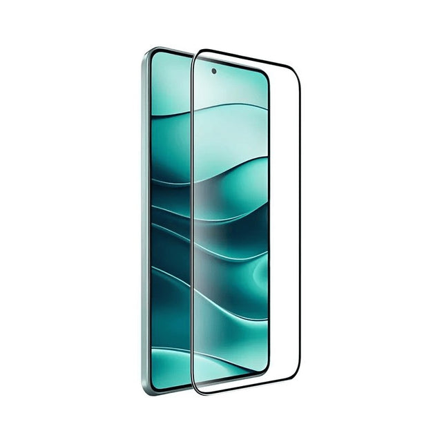Folie Sticla Securizata, Vivimall, Pentru Xiaomi 14, Full Glue, Margini Negre, Transparent - vivimall.ro