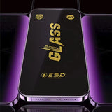 Kit complet folie sticlă securizată iPhone 16, ESD Super HD, conținut pachet desfăcut
