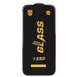 Folie Sticla Securizata pentru iPhone 16 Plus, Vivimall, Folie compatibila cu Apple iPhone 16 Plus, Sticla ESD, Super HD Glass, Anti-static, Margini Negre, Transparent - vivimall.ro