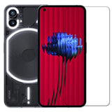 Folie sticlă securizată Nothing Phone 1, profil 2.5D, transparentă HD, vedere frontală produs