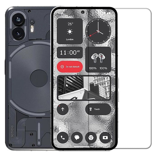 Folie Sticla Securizata pentru Nothing Phone 2, Vivimall, Sticla de protectie Compatibila cu Nothing Phone 2, 2.5D, HD, Transparenta - vivimall.ro