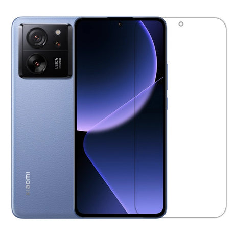 Sticlă securizată pentru Xiaomi Redmi 13T, 2.5D HD transparentă, vedere frontală aplicată pe ecran