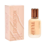 Fond de ten lichid Kevin&Coco Tulip, nuanța 3 Warm Nude, 38 ml, vedere frontală a ambalajului