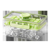 Forma de Gheata, Vivimall, Doua Straturi, Inchidere Etans, din PP+PET, 19 x 12 x 9.5 cm, Verde - vivimall.ro